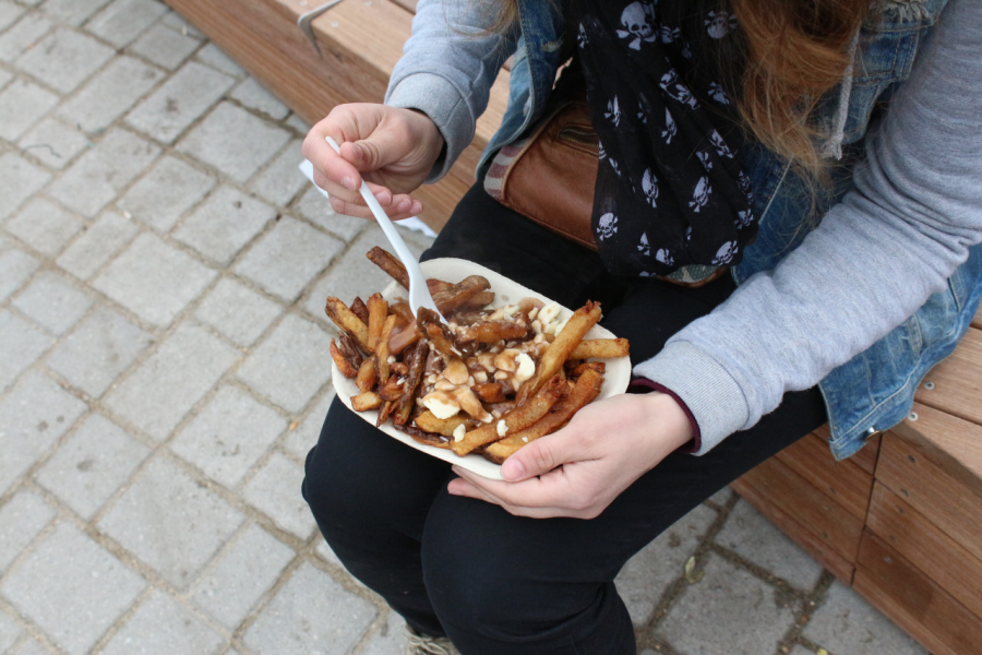A picture of poutine